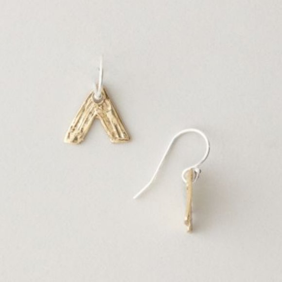 Odette New York Jewelry - Odette NY Brass Arrow Drop Earrings